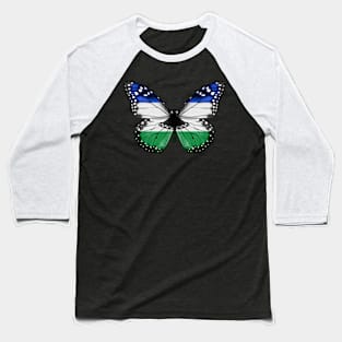 Basotho Flag  Butterfly - Gift for Basotho From Lesotho Baseball T-Shirt